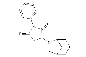 3-(6-azabicyclo[3.2.1]octan-6-yl)-1-phenyl-pyrrolidine-2,5-quinone