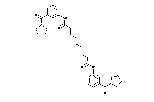 Image of N,N'-bis[3-(pyrrolidine-1-carbonyl)phenyl]azelaamide