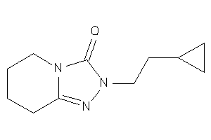 2-(2-cyclopropylethyl)-5,6,7,8-tetrahydro-[1,2,4]triazolo[4,3-a]pyridin-3-one