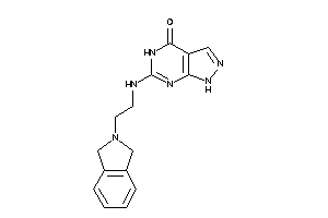 6-(2-isoindolin-2-ylethylamino)-1,5-dihydropyrazolo[3,4-d]pyrimidin-4-one