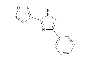 3-(3-phenyl-1H-1,2,4-triazol-5-yl)furazan