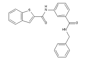 N-[3-(benzylcarbamoyl)phenyl]benzothiophene-2-carboxamide