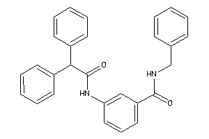 N-benzyl-3-[(2,2-diphenylacetyl)amino]benzamide