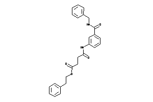 4-[3-(benzylcarbamoyl)anilino]-4-keto-butyric Acid Phenethyl Ester