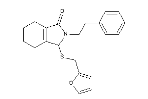 Image of 3-(2-furfurylthio)-2-phenethyl-4,5,6,7-tetrahydro-3H-isoindol-1-one