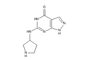 Image of 6-(pyrrolidin-3-ylamino)-1,5-dihydropyrazolo[3,4-d]pyrimidin-4-one