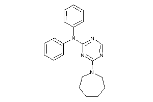 [4-(azepan-1-yl)-s-triazin-2-yl]-diphenyl-amine