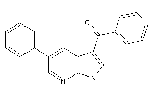 Phenyl-(5-phenyl-1H-pyrrolo[2,3-b]pyridin-3-yl)methanone
