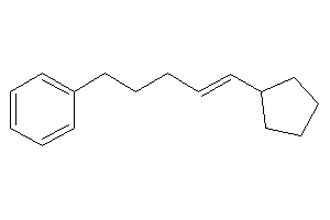 5-cyclopentylpent-4-enylbenzene