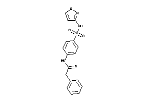 N-[4-(isoxazol-3-ylsulfamoyl)phenyl]-2-phenyl-acetamide