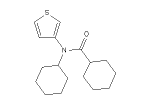 N-cyclohexyl-N-(3-thienyl)cyclohexanecarboxamide