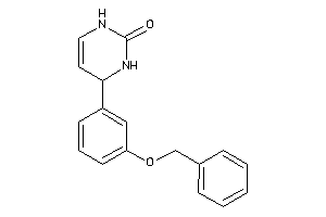 4-(3-benzoxyphenyl)-3,4-dihydro-1H-pyrimidin-2-one
