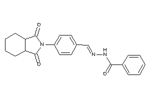 N-[[4-(1,3-diketo-3a,4,5,6,7,7a-hexahydroisoindol-2-yl)benzylidene]amino]benzamide