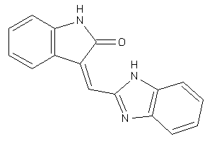 3-(1H-benzimidazol-2-ylmethylene)oxindole
