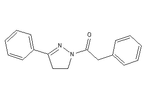 2-phenyl-1-(3-phenyl-2-pyrazolin-1-yl)ethanone