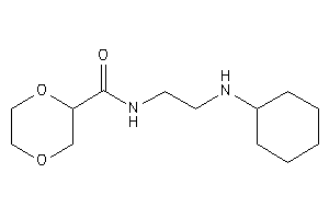 Image of N-[2-(cyclohexylamino)ethyl]-1,4-dioxane-2-carboxamide