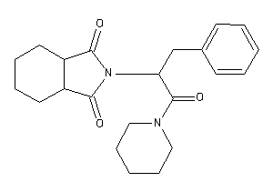 2-(1-benzyl-2-keto-2-piperidino-ethyl)-3a,4,5,6,7,7a-hexahydroisoindole-1,3-quinone