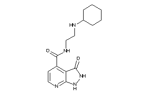 N-[2-(cyclohexylamino)ethyl]-3-keto-1,2-dihydropyrazolo[3,4-b]pyridine-4-carboxamide