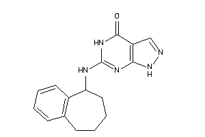 6-(6,7,8,9-tetrahydro-5H-benzocyclohepten-9-ylamino)-1,5-dihydropyrazolo[3,4-d]pyrimidin-4-one