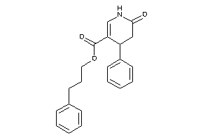 2-keto-4-phenyl-3,4-dihydro-1H-pyridine-5-carboxylic Acid 3-phenylpropyl Ester