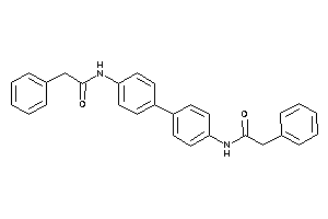 2-phenyl-N-[4-[4-[(2-phenylacetyl)amino]phenyl]phenyl]acetamide