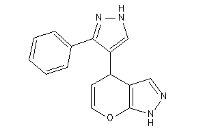 4-(3-phenyl-1H-pyrazol-4-yl)-1,4-dihydropyrano[2,3-c]pyrazole