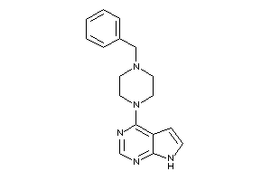 4-(4-benzylpiperazino)-7H-pyrrolo[2,3-d]pyrimidine