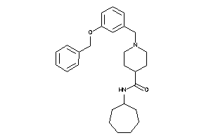 1-(3-benzoxybenzyl)-N-cycloheptyl-isonipecotamide
