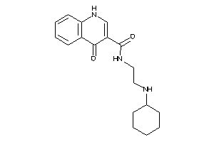 N-[2-(cyclohexylamino)ethyl]-4-keto-1H-quinoline-3-carboxamide