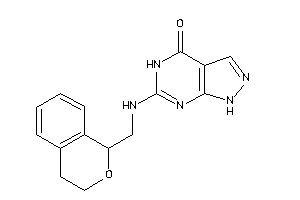 Image of 6-(isochroman-1-ylmethylamino)-1,5-dihydropyrazolo[3,4-d]pyrimidin-4-one