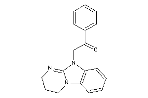 2-(3,4-dihydro-2H-pyrimido[1,2-a]benzimidazol-10-yl)-1-phenyl-ethanone