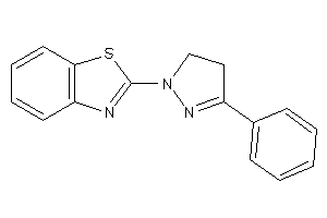 2-(3-phenyl-2-pyrazolin-1-yl)-1,3-benzothiazole