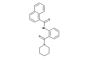 N-[2-(piperidine-1-carbonyl)phenyl]-1-naphthamide