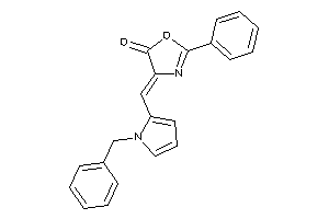 4-[(1-benzylpyrrol-2-yl)methylene]-2-phenyl-2-oxazolin-5-one