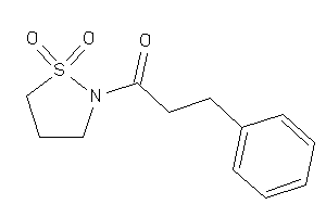 1-(1,1-diketo-1,2-thiazolidin-2-yl)-3-phenyl-propan-1-one