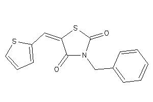 Image of 3-benzyl-5-(2-thenylidene)thiazolidine-2,4-quinone