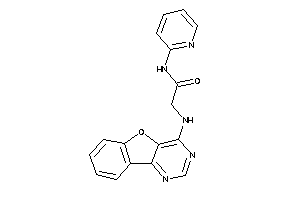 2-(benzofuro[3,2-d]pyrimidin-4-ylamino)-N-(2-pyridyl)acetamide