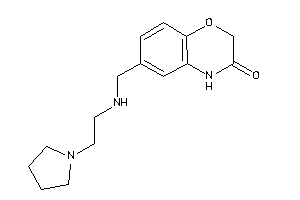 6-[(2-pyrrolidinoethylamino)methyl]-4H-1,4-benzoxazin-3-one