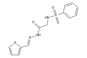 2-(benzenesulfonamido)-N-(2-furfurylideneamino)acetamide