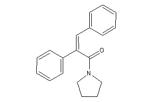 2,3-diphenyl-1-pyrrolidino-prop-2-en-1-one