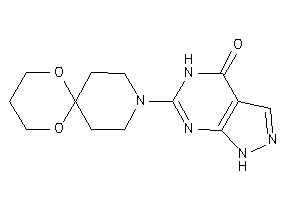 6-(7,11-dioxa-3-azaspiro[5.5]undecan-3-yl)-1,5-dihydropyrazolo[3,4-d]pyrimidin-4-one