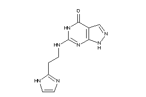 Image of 6-[2-(1H-imidazol-2-yl)ethylamino]-1,5-dihydropyrazolo[3,4-d]pyrimidin-4-one