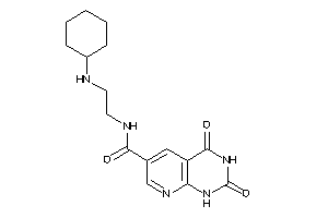 N-[2-(cyclohexylamino)ethyl]-2,4-diketo-1H-pyrido[2,3-d]pyrimidine-6-carboxamide