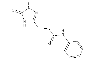 N-phenyl-3-(5-thioxo-1,4-dihydro-1,2,4-triazol-3-yl)propionamide