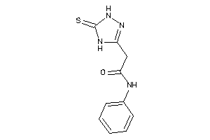 N-phenyl-2-(5-thioxo-1,4-dihydro-1,2,4-triazol-3-yl)acetamide