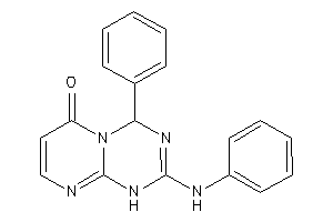 2-anilino-4-phenyl-1,4-dihydropyrimido[1,2-a][1,3,5]triazin-6-one