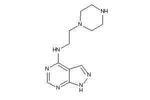 2-piperazinoethyl(1H-pyrazolo[3,4-d]pyrimidin-4-yl)amine