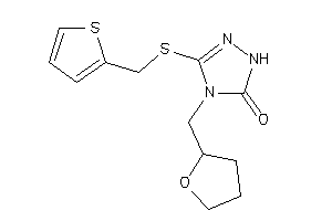 4-(tetrahydrofurfuryl)-3-(2-thenylthio)-1H-1,2,4-triazol-5-one