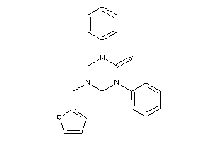 Image of 5-(2-furfuryl)-1,3-diphenyl-1,3,5-triazinane-2-thione