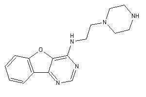 Benzofuro[3,2-d]pyrimidin-4-yl(2-piperazinoethyl)amine